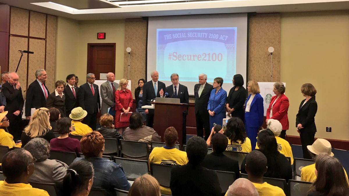 Social Security Press Conference