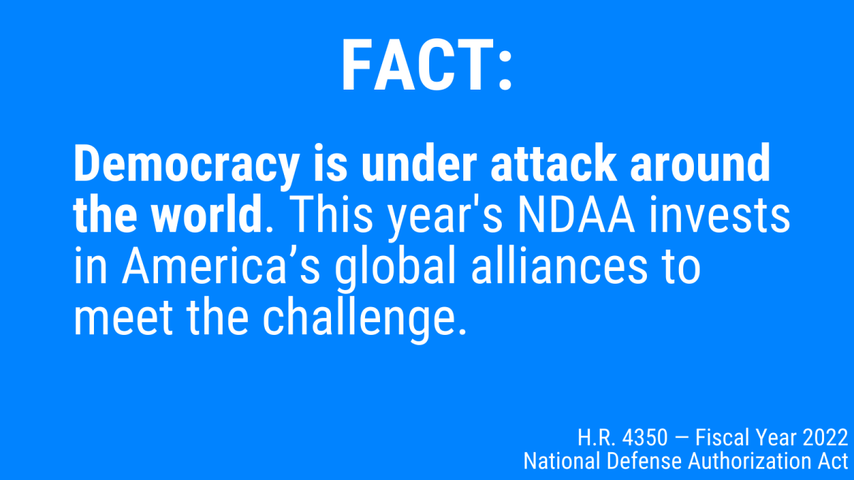 NDAA graphic on global alliances.