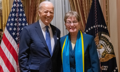 Rep. Kaptur with President Biden at the State of the Union