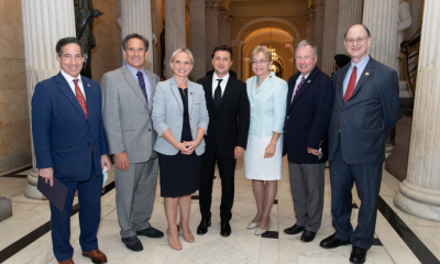 Rep. Kaptur and Members of Congress welcome President Zelenskyy to the US Capitol.