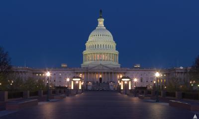 Capitol at night