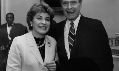 Marcy Kaptur and George H.W. Bush at the White House in 89/90