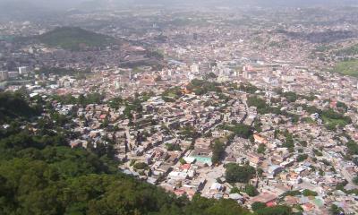 Honduras capital city of Tegucigalpa