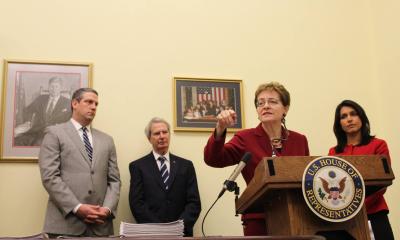 Marcy Kaptur Glass Steagall Presser