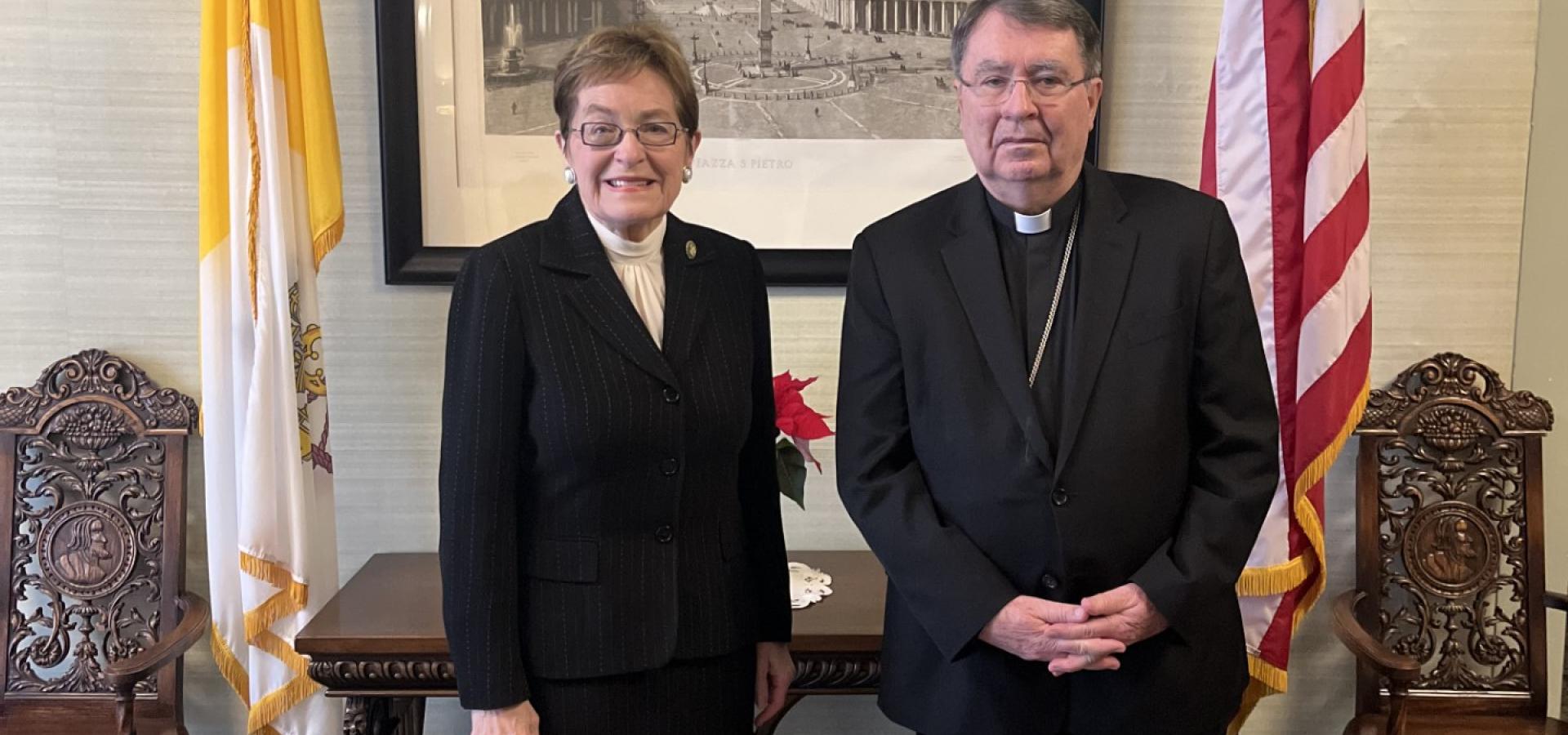 Kaptur and Cardinal Pierre