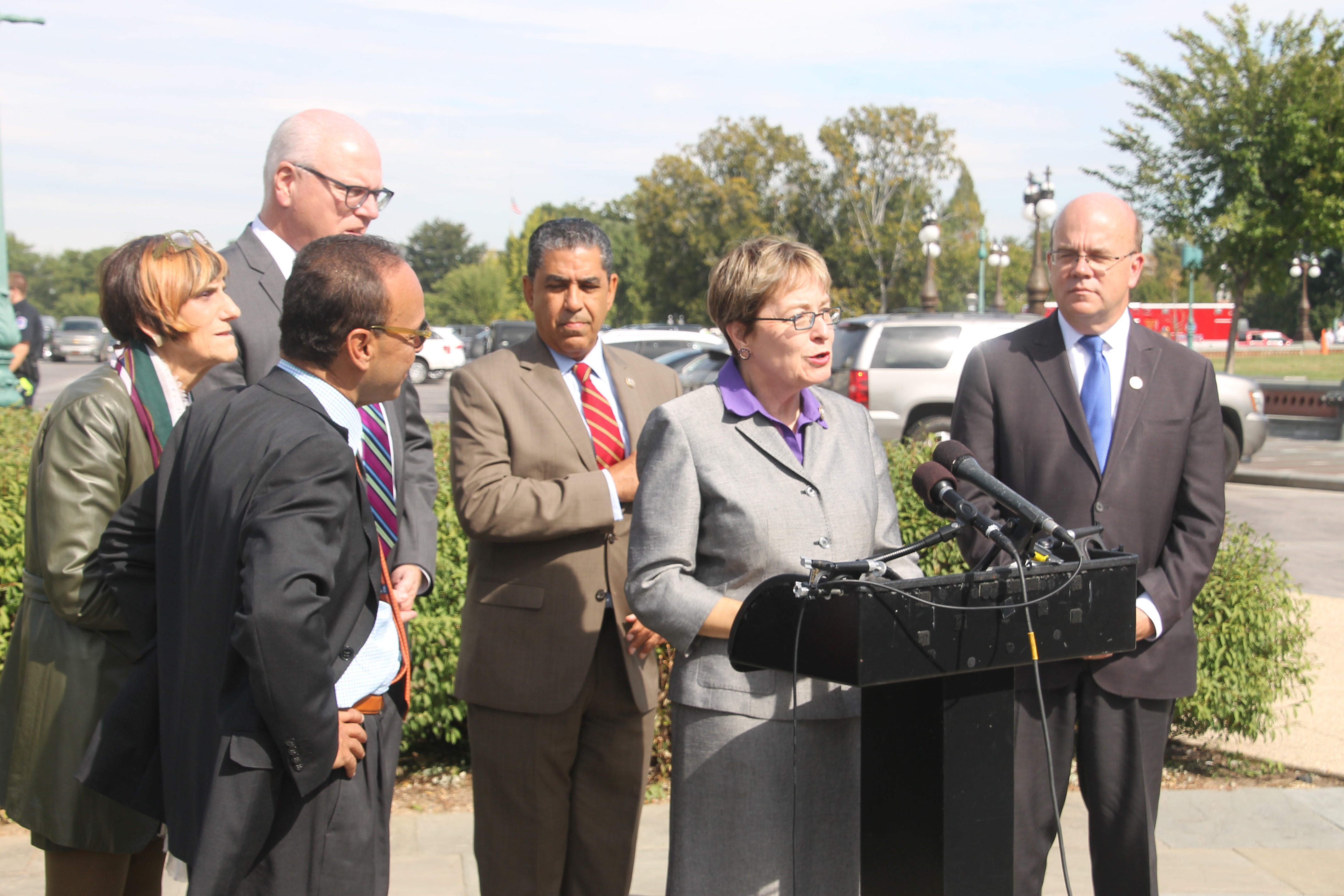 Kaptur at Puerto Rico press conference