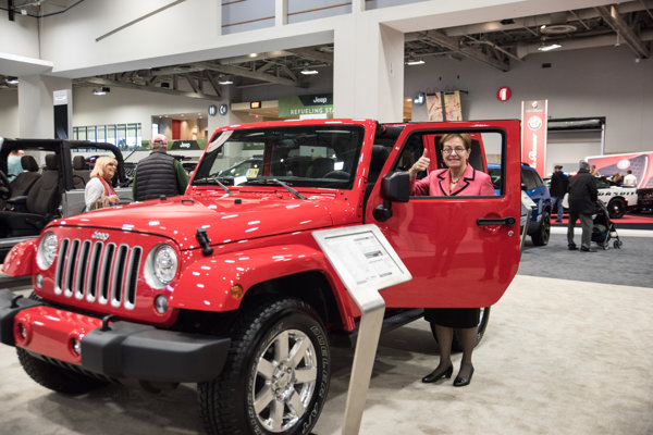 Kaptur at Washington auto show Jeep
