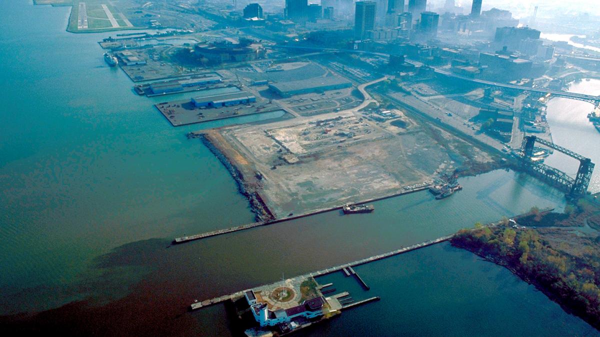 Port of Cleveland Aerial 