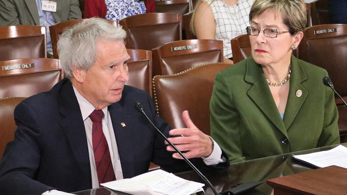 Kaptur-Jones testimony at Rules Committee on Glass-Steagall