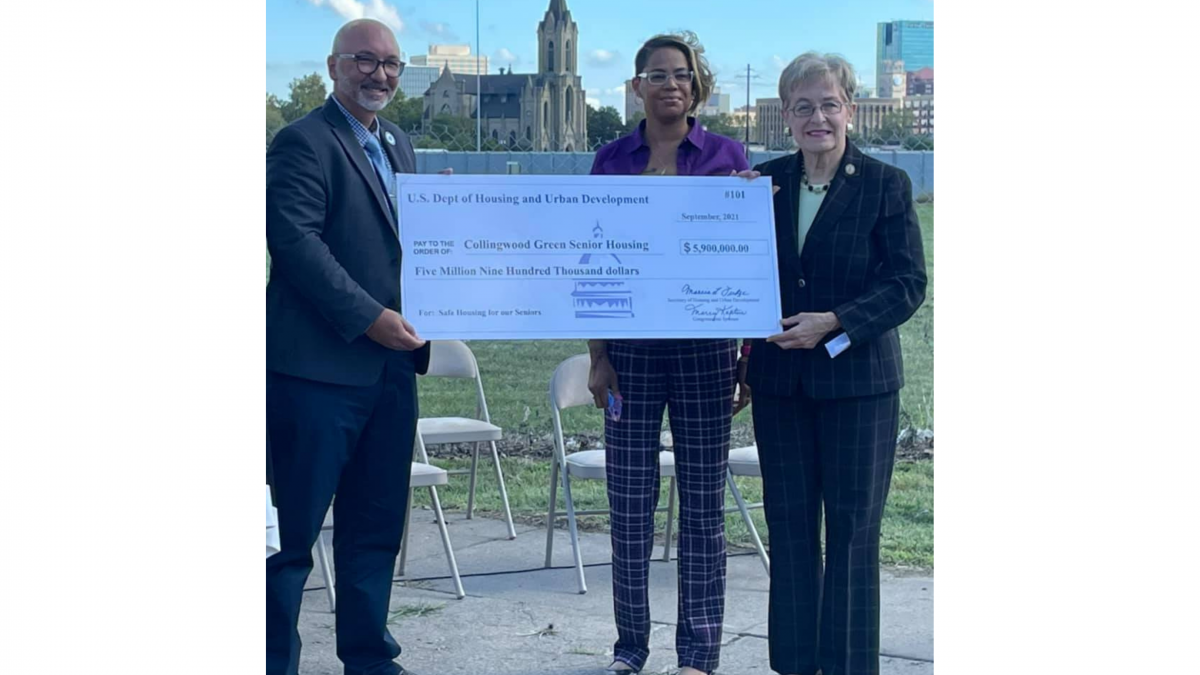 Representative Kaptur announces $5.9 million grant from the U.S. Department of Housing and Urban Development.