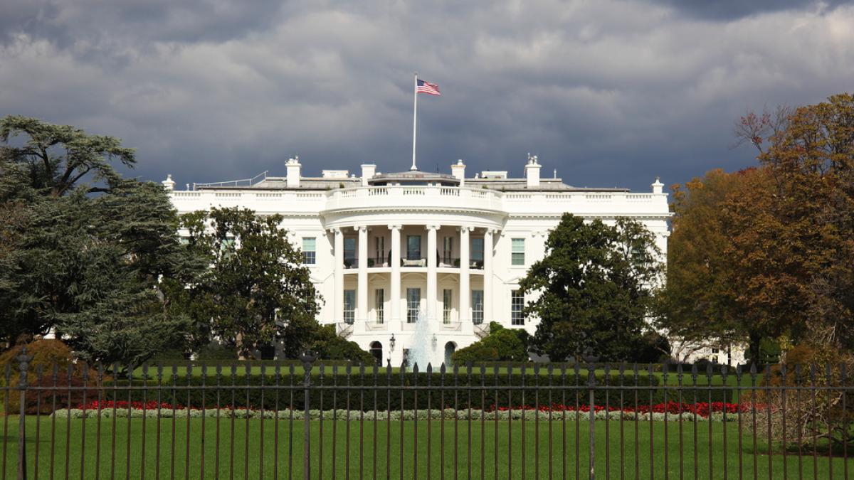 White House clouds