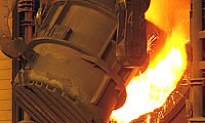Hot steel