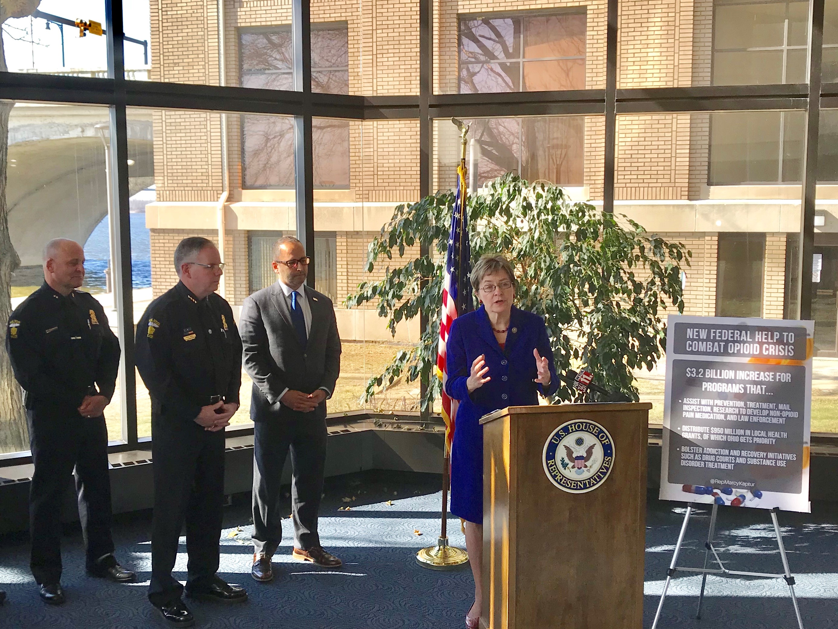 Opioid grant presser Toledo